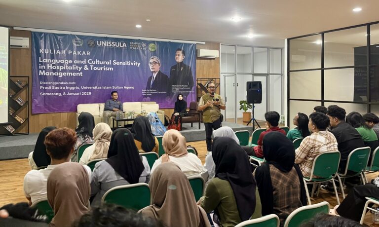 Menjelajah Peluang Industri Pariwisata dan Hospitality, Prodi Sastra Inggris Selenggarakan Kuliah Pakar